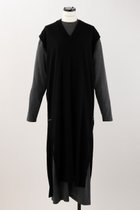 【ナゴンスタンス/nagonstans】のKnit×CUT DRS/ドレス・ワンピース Black|ID: prp329100004141248 ipo3291000000032891926