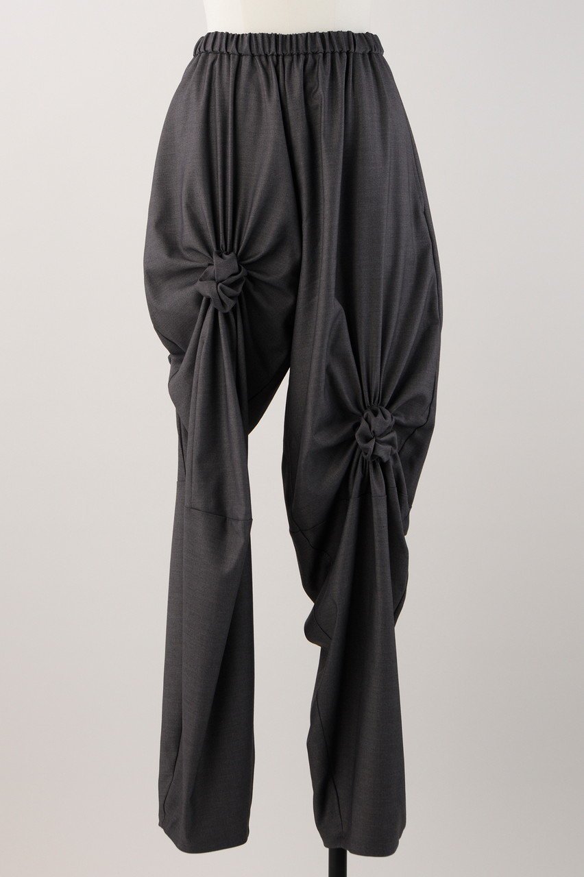 【ナゴンスタンス/nagonstans】のTRギャバ Angle Knot PT/パンツ インテリア・キッズ・メンズ・レディースファッション・服の通販 founy(ファニー) 　ファッション　Fashion　レディースファッション　Fashion for Women　パンツ　Pants & Trousers　ストレッチ　Stretch, Stretchy Fabric　パターン　Pattern, Design Print　リラックス　Relax, Relaxed Fit　Stone|ID: prp329100004141249 ipo3291000000036225324