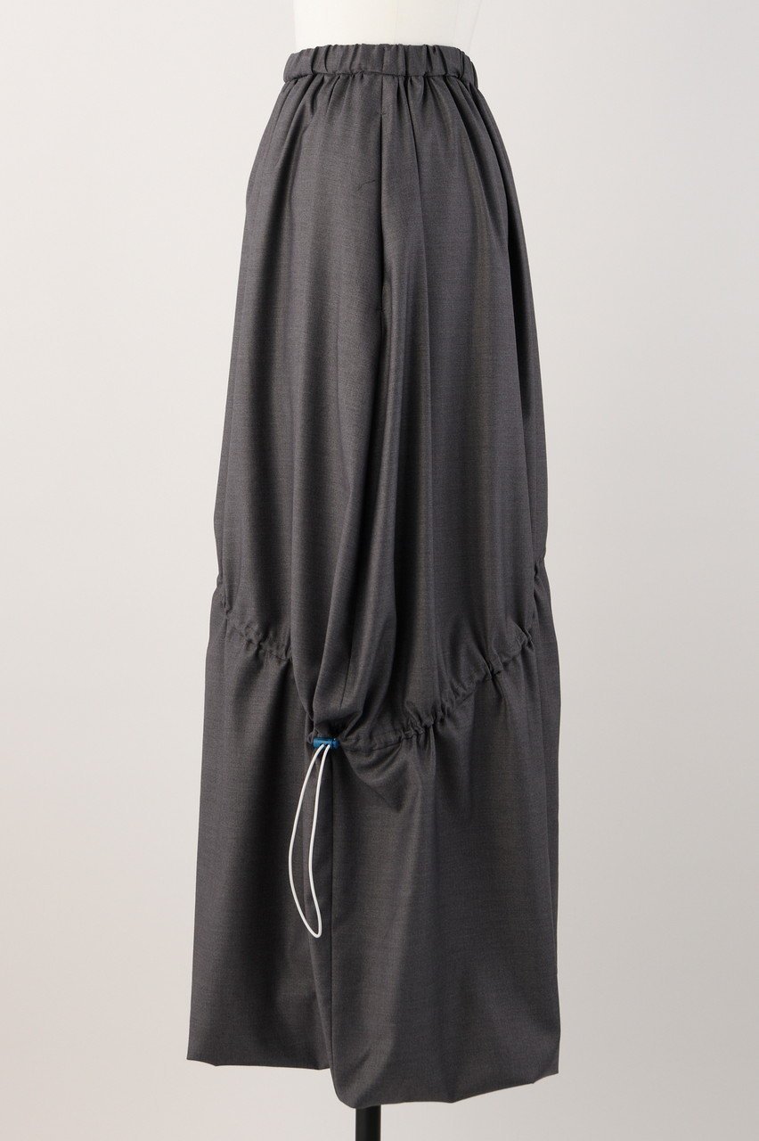 【ナゴンスタンス/nagonstans】のTRギャバ StringギャザーSK/スカート 人気、トレンドファッション・服の通販 founy(ファニー) ファッション Fashion レディースファッション Fashion for Women スカート Skirts ロングスカート Long Skirts / Maxi & Midi Skirts ギャザー Gathered, Ruffled ドローコード Drawcord, Drawstring Cord バルーン Balloon, Balloon Silhouette ロング Long, Long-Length エレガント 上品 Elegant other-2|ID: prp329100004141250 ipo3291000000032823931