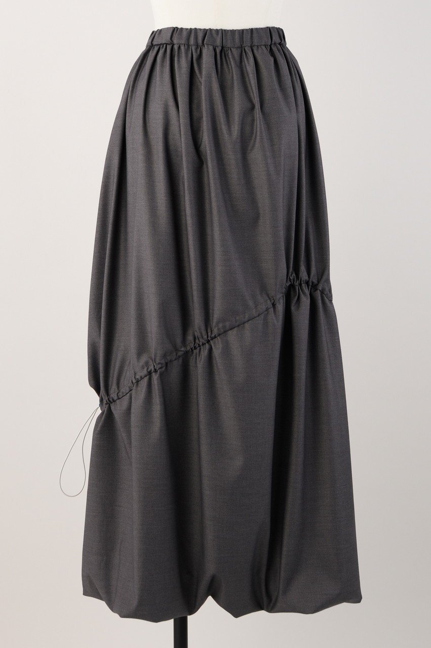 【ナゴンスタンス/nagonstans】のTRギャバ StringギャザーSK/スカート 人気、トレンドファッション・服の通販 founy(ファニー) ファッション Fashion レディースファッション Fashion for Women スカート Skirts ロングスカート Long Skirts / Maxi & Midi Skirts ギャザー Gathered, Ruffled ドローコード Drawcord, Drawstring Cord バルーン Balloon, Balloon Silhouette ロング Long, Long-Length エレガント 上品 Elegant other-3|ID: prp329100004141250 ipo3291000000035813981