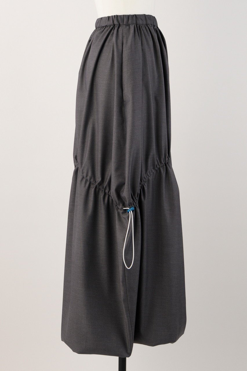 【ナゴンスタンス/nagonstans】のTRギャバ StringギャザーSK/スカート 人気、トレンドファッション・服の通販 founy(ファニー) ファッション Fashion レディースファッション Fashion for Women スカート Skirts ロングスカート Long Skirts / Maxi & Midi Skirts ギャザー Gathered, Ruffled ドローコード Drawcord, Drawstring Cord バルーン Balloon, Balloon Silhouette ロング Long, Long-Length エレガント 上品 Elegant other-4|ID: prp329100004141250 ipo3291000000035813982