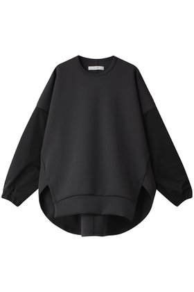 【ウジョー/Ujoh】のコンビラウンドヘムTシャツ 人気、トレンドファッション・服の通販 founy(ファニー) ファッション Fashion レディースファッション WOMEN トップス・カットソー Tops/Tshirt シャツ/ブラウス Shirts/Blouses ロング / Tシャツ T-Shirts カットソー Cut and Sewn カッティング Cutting スリーブ Sleeve ラウンド Round ロング Long |ID:prp329100004141253