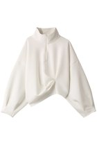 【マノフ/MANOF】のARRNAGEMENT TUCK OVER BLOUSE Tシャツ/カットソー WHITE|ID:prp329100004141263