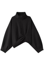 【マノフ/MANOF】のARRNAGEMENT TUCK OVER BLOUSE Tシャツ/カットソー BLACK|ID:prp329100004141263