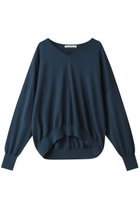 【プレインピープル/PLAIN PEOPLE】のVICTORIA Vネックドルマンプルオーバー ブルーグリーン|ID: prp329100004141272 ipo3291000000028425226