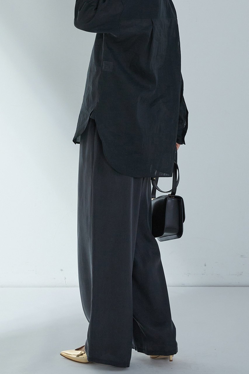 【プルミエ アロンディスモン/1er Arrondissement】のキュプラフィブリルイージーパンツ 人気、トレンドファッション・服の通販 founy(ファニー) 　ファッション　Fashion　レディースファッション　Ladies' Fashion Online　パンツ　Pants　とろみ　Thickness　キュプラ　Cupra　シンプル　Simple　エレガント 上品　Elegant　other-6|ID: prp329100004141285 ipo3291000000032085876