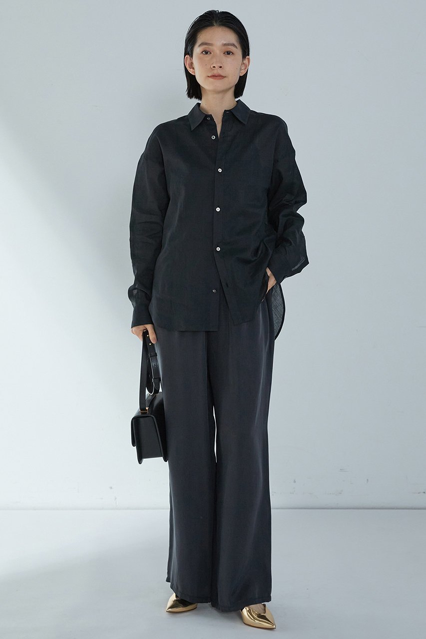 【プルミエ アロンディスモン/1er Arrondissement】のキュプラフィブリルイージーパンツ 人気、トレンドファッション・服の通販 founy(ファニー) 　ファッション　Fashion　レディースファッション　Ladies' Fashion Online　パンツ　Pants　とろみ　Thickness　キュプラ　Cupra　シンプル　Simple　エレガント 上品　Elegant　other-7|ID: prp329100004141285 ipo3291000000032085878