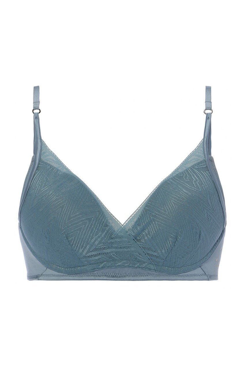 【エス バイ スロギー/S by sloggi】のエス バイ スロギー シャイン 3/4カップブラ インテリア・キッズ・メンズ・レディースファッション・服の通販 founy(ファニー) 　ファッション　Fashion　レディースファッション　Fashion for Women　下着・ランジェリー　Lingerie & Intimates　ブラジャー・ランジェリーブラ　Bras / Lingerie Bras　サテン　Satin, Glossy Fabric　シルバー　Silver, Metallic Silver　スクエア　Square, Square Shape　スタイリッシュ　Stylish, Fashionable　ストレッチ　Stretch, Stretchy Fabric　なめらか　Smooth, Silky Texture　ブラジャー　Bra, Lingerie　ポケット　Pocket, Pocket Detail　メッシュ　Mesh, Net Fabric　ラップ　Wrap, Wrap Design　ランジェリー　Lingerie, Intimate Wear　レース　Lace, Lace Fabric　プロヴィンシャルブルー|ID: prp329100004141289 ipo3291000000035787557