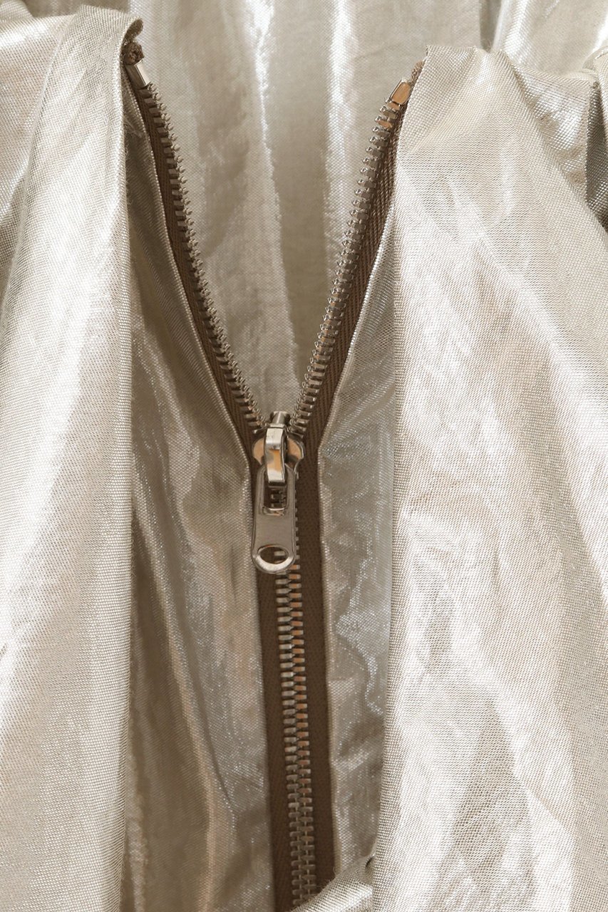 【カレンテージ/CURRENTAGE】の2WAYシルバーブラウス 人気、トレンドファッション・服の通販 founy(ファニー) 　ファッション　Fashion　レディースファッション　Fashion for Women　トップス・カットソー　Cut & Sew Tops　シャツ・ブラウス・オフィスカジュアル　Elegant Blouses & Button-Ups　イタリア　Italy　クラシック　Classic, Timeless Style　コーティング　Coating, Coated Finish　シャンブレー　Chambray, Denim-Like Fabric　シルバー　Silver, Metallic Silver　スリーブ　Sleeve, Long Sleeve / Short Sleeve　モダン　Modern, Contemporary　ロング　Long, Long-Length　ヴィンテージ　Vintage Style　エレガント 上品　Elegant　再入荷　Restock / Back in Stock　other-6|ID: prp329100004141298 ipo3291000000035367162