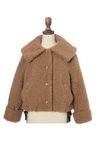 【デイジーリン/DAISY LIN】のCoat “Teddy Teddy Ribbon” 人気、トレンドファッション・服の通販 founy(ファニー) ファッション Fashion レディースファッション Fashion for Women アウター Coat / Outerwear Collection コート・ロングコート・ピーコート Long Coats, Peacoats & More おすすめ Recommended / Our Picks ウォッシャブル Machine Washable エレガント 上品 Elegant サテン Satin, Glossy Fabric ショート Short, Short Length シルク Silk, 100% Silk ストレッチ Stretch, Stretchy Fabric バランス Balance, Style Balance フェミニン Feminine, Girly ブルゾン Blouson, Bomber Jacket ベルベット Velvet, Velvety リボン Ribbon, Bow 再入荷 Restock / Back in Stock 冬 Winter / This Winter 洗える Machine Washable thumbnail キャラメルブラウン|ID: prp329100004142467 ipo3291000000032932633