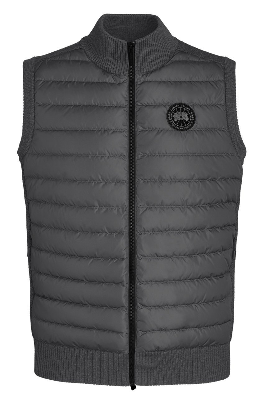 【カナダグース/CANADA GOOSE / MEN】の【MEN】6829MB HyBridge(R) Knit Vest BL ハイブリッジニットベスト 人気、トレンドファッション・服の通販 founy(ファニー) 　ファッション　Fashion　メンズファッション　MEN　カットソー　Cut And Sew　キルティング　Quilting　ジャケット　Jacket　ダウン　Down　ドッキング　Docking　ベスト　Vest　NEW・新作・新着・新入荷　New Arrivals　軽量　Lightweight　 other-1|ID: prp329100004142471 ipo3291000000028445581