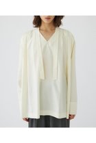 【リムアーク/RIM.ARK】の【9/18 10:00販売開始】Many tuck tie blouse/ブラウス 人気、トレンドファッション・服の通販 founy(ファニー) ファッション Fashion レディースファッション WOMEN トップス・カットソー Tops/Tshirt シャツ/ブラウス Shirts/Blouses オイル Oil クール Cool スリーブ Sleeve ロング Long ヴィンテージ Vintage 再入荷 Restock/Back In Stock/Re Arrival thumbnail アイボリー|ID: prp329100004142476 ipo3291000000028445595