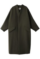 【エムエム6 メゾン マルタン マルジェラ/MM6 Maison Martin Margiela】の2WAYスリーブ ノーカラーロングコート 人気、トレンドファッション・服の通販 founy(ファニー) ファッション Fashion レディースファッション WOMEN アウター Coat Outerwear コート Coats スリーブ Sleeve パーティ Party ファブリック Fabric フォーマル Formal ロング Long エレガント 上品 Elegant NEW・新作・新着・新入荷 New Arrivals thumbnail カーキ|ID: prp329100004142488 ipo3291000000028445633