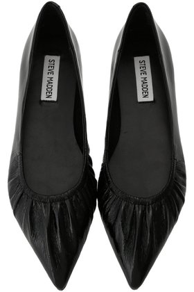 【スティーブマデン/STEVE MADDEN】 LISTED ポインテッドギャザーパンプス人気、トレンドファッション・服の通販 founy(ファニー) ファッション Fashion レディースファッション Fashion for Women ギャザー Gathered, Ruffled スタイリッシュ Stylish, Fashionable フラット Flat, Flat Shoes 定番 Standard, Basic Item A/W・秋冬 Autumn/Winter |ID:prp329100004142506