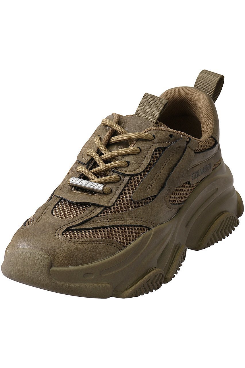 【スティーブマデン/STEVE MADDEN】のPOSSESSION-UA オイルド風ボリュームソールスニーカー インテリア・キッズ・メンズ・レディースファッション・服の通販 founy(ファニー) 　ファッション　Fashion　レディースファッション　Fashion for Women　スニーカー　Sneakers, Trainers　トレンド　Trend, Trending Now　ワイド　Wide, Wide Fit　オリーブ|ID: prp329100004142508 ipo3291000000035614997