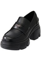 【スティーブマデン/STEVE MADDEN】のODOM 厚底ペニーローファー 人気、トレンドファッション・服の通販 founy(ファニー) ファッション Fashion レディースファッション Fashion for Women クラシカル Classical, Vintage-Inspired コイン Coin, Coin Design シューズ Shoes, Footwear フラット Flat, Flat Shoes モチーフ Motif, Design Theme 厚底 Platform Shoes |ID:prp329100004142509