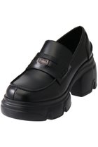 【スティーブマデン/STEVE MADDEN】のODOM 厚底ペニーローファー ブラック|ID: prp329100004142509 ipo3291000000036240630