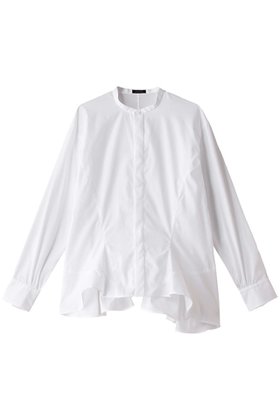 【デザイン ワークス/DESIGN WORKS】 ヘムラッフルシャツ人気、トレンドファッション・服の通販 founy(ファニー) ファッション Fashion レディースファッション WOMEN トップス・カットソー Tops/Tshirt シャツ/ブラウス Shirts/Blouses エレガント 上品 Elegant スリーブ Sleeve ロング Long NEW・新作・新着・新入荷 New Arrivals |ID:prp329100004142512