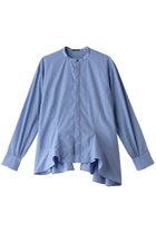 【デザイン ワークス/DESIGN WORKS】のヘムラッフルシャツ 人気、トレンドファッション・服の通販 founy(ファニー) ファッション Fashion レディースファッション WOMEN トップス・カットソー Tops/Tshirt シャツ/ブラウス Shirts/Blouses エレガント 上品 Elegant スリーブ Sleeve ロング Long NEW・新作・新着・新入荷 New Arrivals thumbnail サックス|ID: prp329100004142512 ipo3291000000028445701