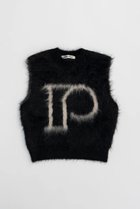 【プランク プロジェクト/PRANK PROJECT】のロゴジャガードニット / Logo Jacquard Knit BLK(ブラック)|ID:prp329100004142550