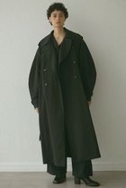 【エトレトウキョウ/ETRE TOKYO】のリンクルトレンチコート 人気、トレンドファッション・服の通販 founy(ファニー) ファッション Fashion レディースファッション Fashion for Women アウター Coat / Outerwear Collection コート・ロングコート・ピーコート Long Coats, Peacoats & More トレンチコート / 春秋の定番アウター Trench Coats クラシカル Classical, Vintage-Inspired フラップ Flap, Flap Pocket ベーシック Basic, Essential ポケット Pocket, Pocket Detail ロング Long, Long-Length 今季 This Season, Current Season 定番 Standard, Basic Item thumbnail ブラック|ID: prp329100004143990 ipo3291000000035489636
