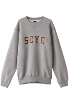 【サイ サイベーシックス/Scye SCYE BASICS】の【UNISEX】【SCYE BASICS】フリースバック ジャージー スウェットシャツ ライトグレー|ID:prp329100004144011