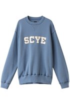 【サイ サイベーシックス/Scye SCYE BASICS】の【UNISEX】【SCYE BASICS】フリースバック ジャージー スウェットシャツ スティールブルー|ID:prp329100004144011