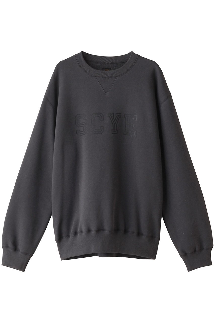 【サイ サイベーシックス/Scye SCYE BASICS】の【UNISEX】【SCYE BASICS】フリースバック ジャージー スウェットシャツ インテリア・キッズ・メンズ・レディースファッション・服の通販 founy(ファニー) 　ファッション　Fashion　レディースファッション　WOMEN　トップス・カットソー　Tops/Tshirt　シャツ/ブラウス　Shirts/Blouses　パーカ　Sweats　ロング / Tシャツ　T-Shirts　スウェット　Sweat　カットソー　Cut and Sewn　A/W・秋冬　Aw・Autumn/Winter・Fw・Fall-Winter　ユニセックス　Unisex　インナー　Inner　ジャージー　Jersey　スリーブ　Sleeve　フロント　Front　ロング　Long　NEW・新作・新着・新入荷　New Arrivals　ダークグレー|ID: prp329100004144011 ipo3291000000028463986