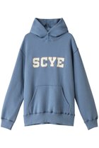 【サイ サイベーシックス/Scye SCYE BASICS】の【UNISEX】【SCYE BASICS】フリースバック ジャージー プリント フーディー スティールブルー|ID:prp329100004144062