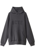 【サイ サイベーシックス/Scye SCYE BASICS】の【UNISEX】【SCYE BASICS】フリースバック ジャージー プリント フーディー ダークグレー|ID: prp329100004144062 ipo3291000000028464101