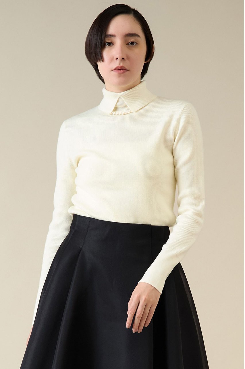 【マルティニーク/martinique】のウールリブハイカラー 人気、トレンドファッション・服の通販 founy(ファニー) 　ファッション　Fashion　レディースファッション　Fashion for Women　トップス・カットソー　Cut & Sew Tops　ニット　Knit Tops & Sweaters　カジュアルプルオーバー・ニットトップス　Pullovers & Knit Tops / Casual Pullovers　おすすめ　Recommended / Our Picks　インナー　Innerwear　コンパクト　Compact, Small Size　タートル　Turtleneck, Turtle Collar　 other-1|ID: prp329100004144064 ipo3291000000032958722