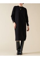 【マルティニーク/martinique】のWフェイスニットドレス 人気、トレンドファッション・服の通販 founy(ファニー) ファッション Fashion レディースファッション WOMEN ワンピース Dress ドレス Party Dresses チュニック Tunic おすすめ Recommend スリット Slit チュニック Tunic フェイス Face ロング Long NEW・新作・新着・新入荷 New Arrivals thumbnail ブラック|ID: prp329100004144065 ipo3291000000028464149