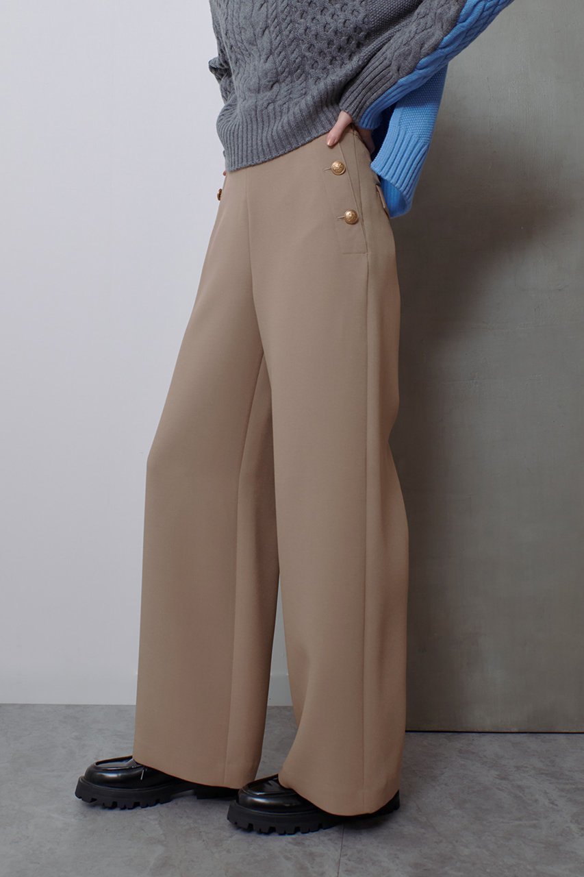 【アルアバイル/allureville】のダブルクロスマリンパンツ 人気、トレンドファッション・服の通販 founy(ファニー) 　ファッション　Fashion　レディースファッション　Fashion for Women　パンツ　Pants & Trousers　シンプル　Simple, Minimal　ダブル　Double, Double-Breasted　エレガント 上品　Elegant　other-8|ID: prp329100004144085 ipo3291000000032941533