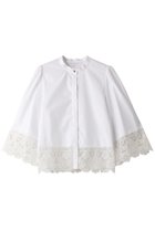 【アナイ/ANAYI】のコットンツイルレースミックスブラウス 人気、トレンドファッション・服の通販 founy(ファニー) ファッション Fashion レディースファッション WOMEN トップス・カットソー Tops/Tshirt シャツ/ブラウス Shirts/Blouses スリーブ Sleeve パーティ Party フェミニン Feminine レース Race ロング Long NEW・新作・新着・新入荷 New Arrivals thumbnail ホワイト|ID: prp329100004144089 ipo3291000000028464448