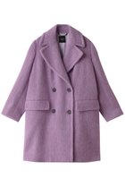 【マックスマーラ/Max Mara】の【Weekend Max Mara】HELLO ヴァージンウールモヘア ダブルブレストコート 人気、トレンドファッション・服の通販 founy(ファニー) ファッション Fashion レディースファッション WOMEN アウター Coat Outerwear コート Coats A/W・秋冬 Aw・Autumn/Winter・Fw・Fall-Winter エレガント 上品 Elegant マニッシュ Mannish ミドル Middle モヘア Mohair ロング Long NEW・新作・新着・新入荷 New Arrivals thumbnail ライラック|ID: prp329100004144092 ipo3291000000028464457