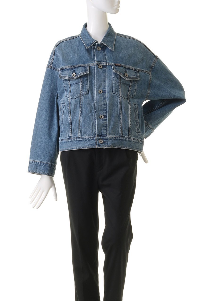 【ヤヌーク/YANUK】のジーンジャケット 人気、トレンドファッション・服の通販 founy(ファニー) 　ファッション　Fashion　レディースファッション　Fashion for Women　アウター　Coat / Outerwear Collection　レディースジャケット・軽アウター　Jackets　おすすめ　Recommended / Our Picks　コンパクト　Compact, Small Size　ジャケット　Jacket, Outerwear　マキシ　Maxi, Full Length　ワイド　Wide, Wide Fit　other-2|ID: prp329100004144093 ipo3291000000035491403