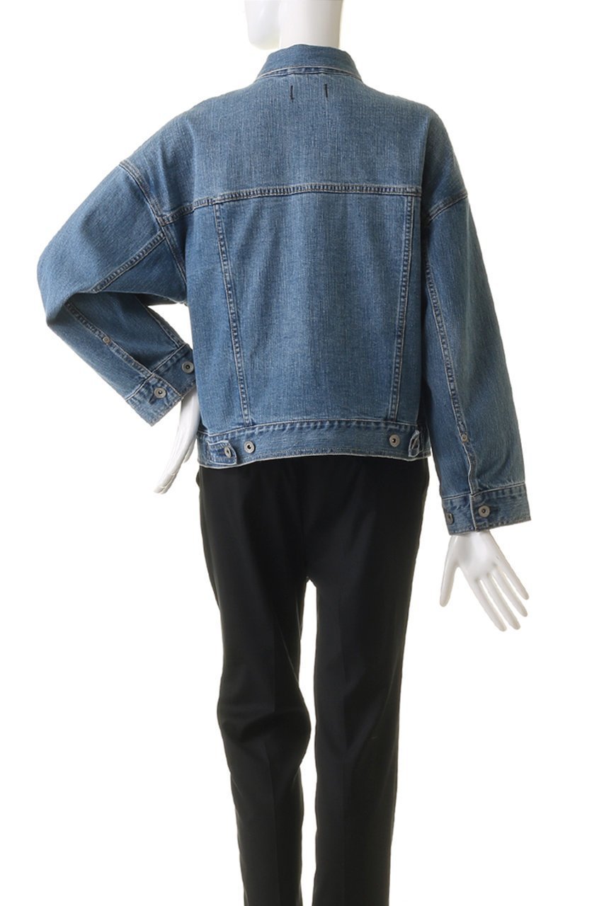 【ヤヌーク/YANUK】のジーンジャケット 人気、トレンドファッション・服の通販 founy(ファニー) 　ファッション　Fashion　レディースファッション　Fashion for Women　アウター　Coat / Outerwear Collection　レディースジャケット・軽アウター　Jackets　おすすめ　Recommended / Our Picks　コンパクト　Compact, Small Size　ジャケット　Jacket, Outerwear　マキシ　Maxi, Full Length　ワイド　Wide, Wide Fit　other-4|ID: prp329100004144093 ipo3291000000035491405