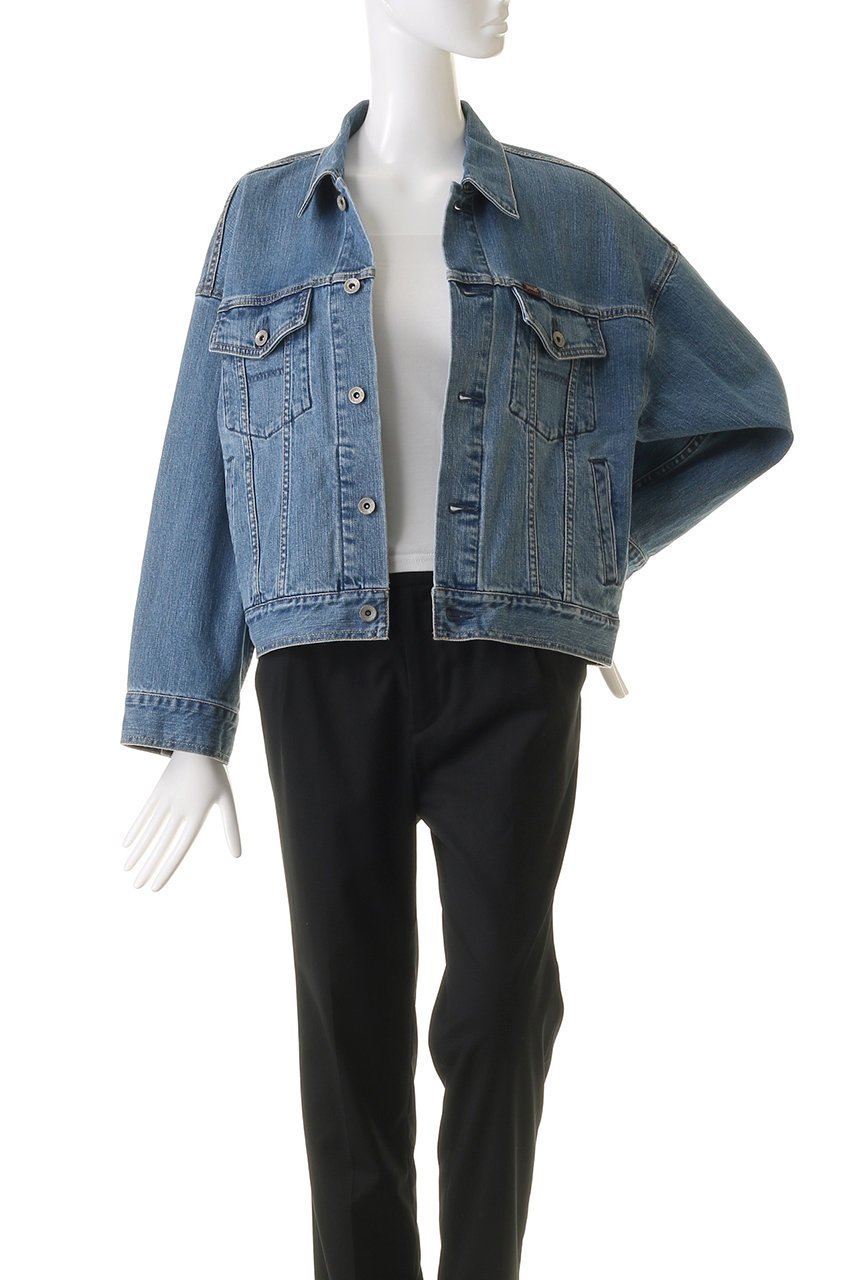 【ヤヌーク/YANUK】のジーンジャケット 人気、トレンドファッション・服の通販 founy(ファニー) 　ファッション　Fashion　レディースファッション　Fashion for Women　アウター　Coat / Outerwear Collection　レディースジャケット・軽アウター　Jackets　おすすめ　Recommended / Our Picks　コンパクト　Compact, Small Size　ジャケット　Jacket, Outerwear　マキシ　Maxi, Full Length　ワイド　Wide, Wide Fit　other-7|ID: prp329100004144093 ipo3291000000035721071