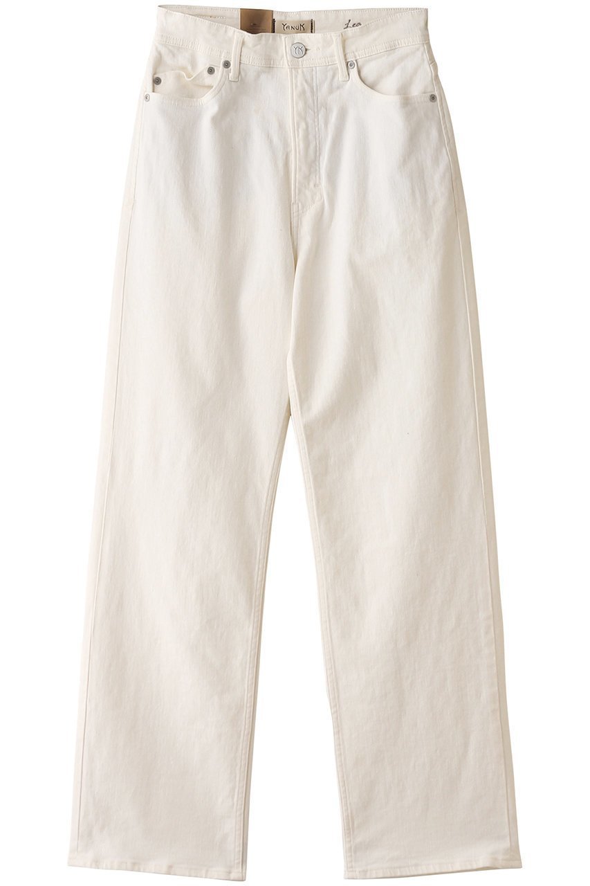 【ヤヌーク/YANUK】のSpill Proof ボーイズストレート【LEA】 インテリア・キッズ・メンズ・レディースファッション・服の通販 founy(ファニー) 　ファッション　Fashion　レディースファッション　Fashion for Women　パンツ　Pants & Trousers　デニムパンツ・ジーンズ・美脚デニム　Denim Jeans & Pants　ストレッチ　Stretch, Stretchy Fabric　ストレート　Straight, Straight Cut　デニム　Denim, Jeans Material　ファブリック　Fabric, Textile　ホワイトスピルプルーフ|ID: prp329100004144098 ipo3291000000036907290