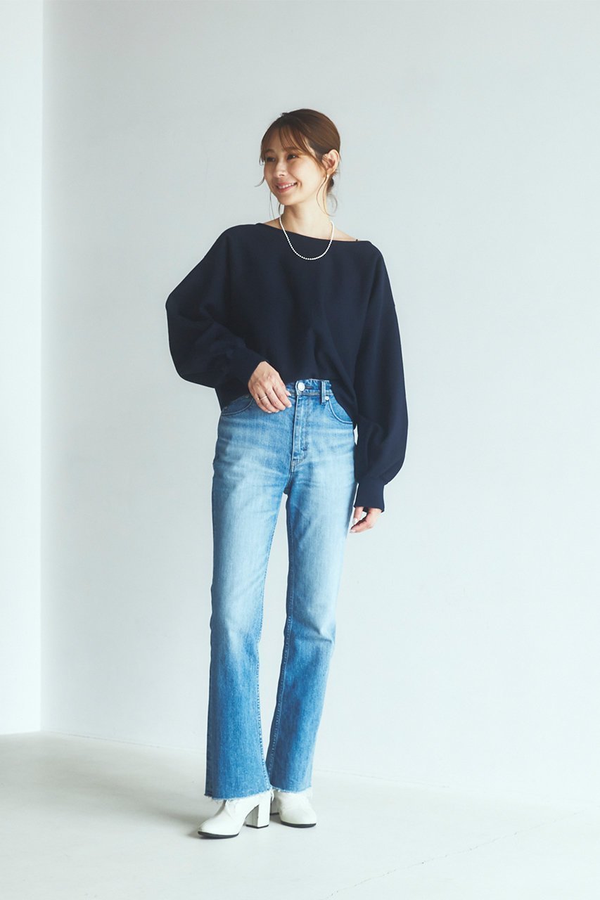 【ヤヌーク/YANUK】のセミフレア 人気、トレンドファッション・服の通販 founy(ファニー) 　ファッション　Fashion　レディースファッション　WOMEN　パンツ　Pants　デニムパンツ　Denim Pants　おすすめ　Recommend　デニム　Denim　フィット　Fit　フレア　Flare　other-7|ID: prp329100004144102 ipo3291000000032296345