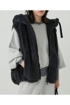 【カオス/Chaos】のウールボアフ-ドベスト 人気、トレンドファッション・服の通販 founy(ファニー) ファッション Fashion レディースファッション WOMEN アウター Coat Outerwear ジャケット Jackets インナー Inner ウォーム Worm ジャケット Jacket スピンドル Spindle パターン Pattern フォルム Form フロント Front ブルゾン Blouson ベスト Vest 冬 Winter NEW・新作・新着・新入荷 New Arrivals thumbnail チャコールグレー|ID: prp329100004145819 ipo3291000000028482787