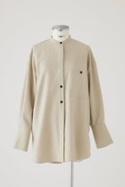 【リムアーク/RIM.ARK】のOversize stand collar SH/シャツ ライトベージュ|ID: prp329100004145821 ipo3291000000036398374