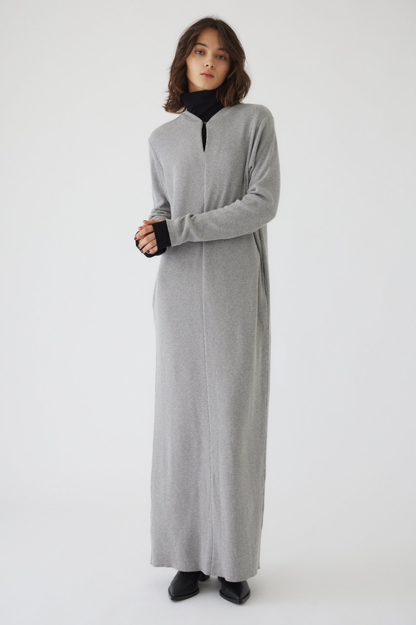 【リムアーク/RIM.ARK】のI line thermal OP/ワンピース 人気、トレンドファッション・服の通販 founy(ファニー) 　ファッション　Fashion　レディースファッション　WOMEN　ワンピース　Dress　チュニック　Tunic　チュニック　Tunic　マキシ　Maxi　リラックス　Relax　ロング　Long　other-2|ID: prp329100004145822 ipo3291000000032376850