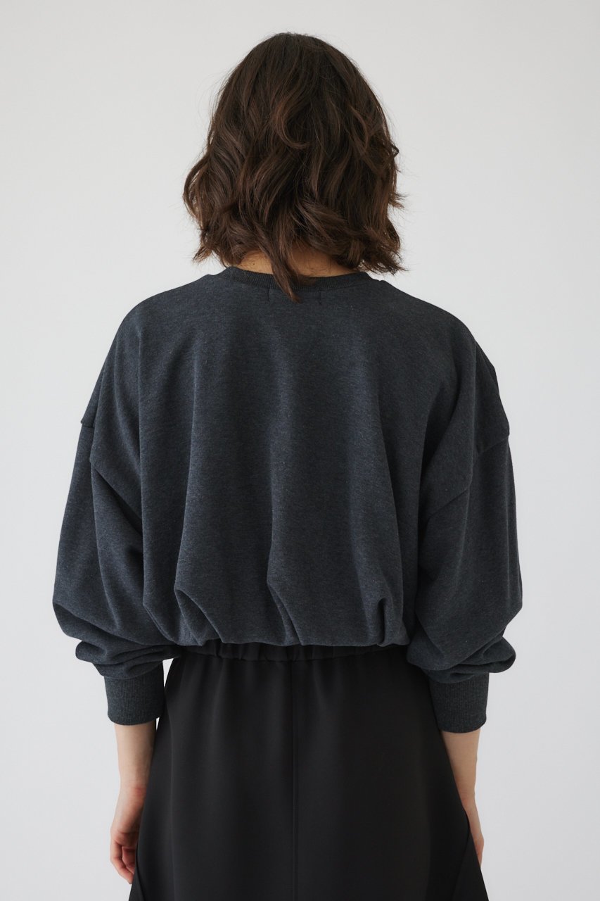 【リムアーク/RIM.ARK】のBalloon sweat tops/スウェット 人気、トレンドファッション・服の通販 founy(ファニー) 　ファッション　Fashion　レディースファッション　WOMEN　トップス・カットソー　Tops/Tshirt　シャツ/ブラウス　Shirts/Blouses　パーカ　Sweats　ロング / Tシャツ　T-Shirts　スウェット　Sweat　カットソー　Cut and Sewn　アメリカン　American　スウェット　Sweat　バルーン　Balloon　モダン　Modern　other-5|ID: prp329100004145824 ipo3291000000032377255