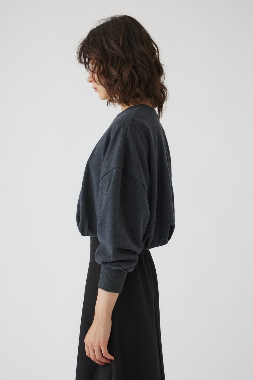 【リムアーク/RIM.ARK】のBalloon sweat tops/スウェット 人気、トレンドファッション・服の通販 founy(ファニー) 　ファッション　Fashion　レディースファッション　Fashion for Women　トップス・カットソー　Cut & Sew Tops　シャツ・ブラウス・オフィスカジュアル　Elegant Blouses & Button-Ups　レディースパーカー・カジュアルフーディー　Casual Hoodies & Sweatshirts　ロングTシャツ・Tシャツ　Longline T-Shirts & Tees　スウェット・クルーネックトップス　Sweatshirts & Crewnecks / Relaxed Fit Sweat Tops　カットソー・ベーシックTシャツ　Cut-and-Sewn Tops / Stretch Tees & Basics　アメリカン　American Style　スウェット / スエット　Sweatshirt, Sweatwear　バルーン　Balloon, Balloon Silhouette　モダン　Modern, Contemporary　other-4|ID: prp329100004145824 ipo3291000000032787435