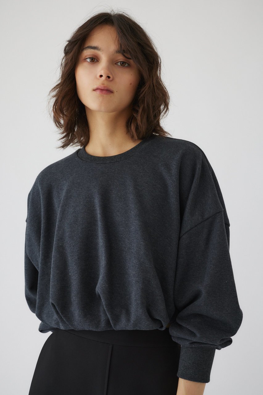 【リムアーク/RIM.ARK】のBalloon sweat tops/スウェット 人気、トレンドファッション・服の通販 founy(ファニー) 　ファッション　Fashion　レディースファッション　Fashion for Women　トップス・カットソー　Cut & Sew Tops　シャツ・ブラウス・オフィスカジュアル　Elegant Blouses & Button-Ups　レディースパーカー・カジュアルフーディー　Casual Hoodies & Sweatshirts　ロングTシャツ・Tシャツ　Longline T-Shirts & Tees　スウェット・クルーネックトップス　Sweatshirts & Crewnecks / Relaxed Fit Sweat Tops　カットソー・ベーシックTシャツ　Cut-and-Sewn Tops / Stretch Tees & Basics　アメリカン　American Style　スウェット / スエット　Sweatshirt, Sweatwear　バルーン　Balloon, Balloon Silhouette　モダン　Modern, Contemporary　other-6|ID: prp329100004145824 ipo3291000000032787441