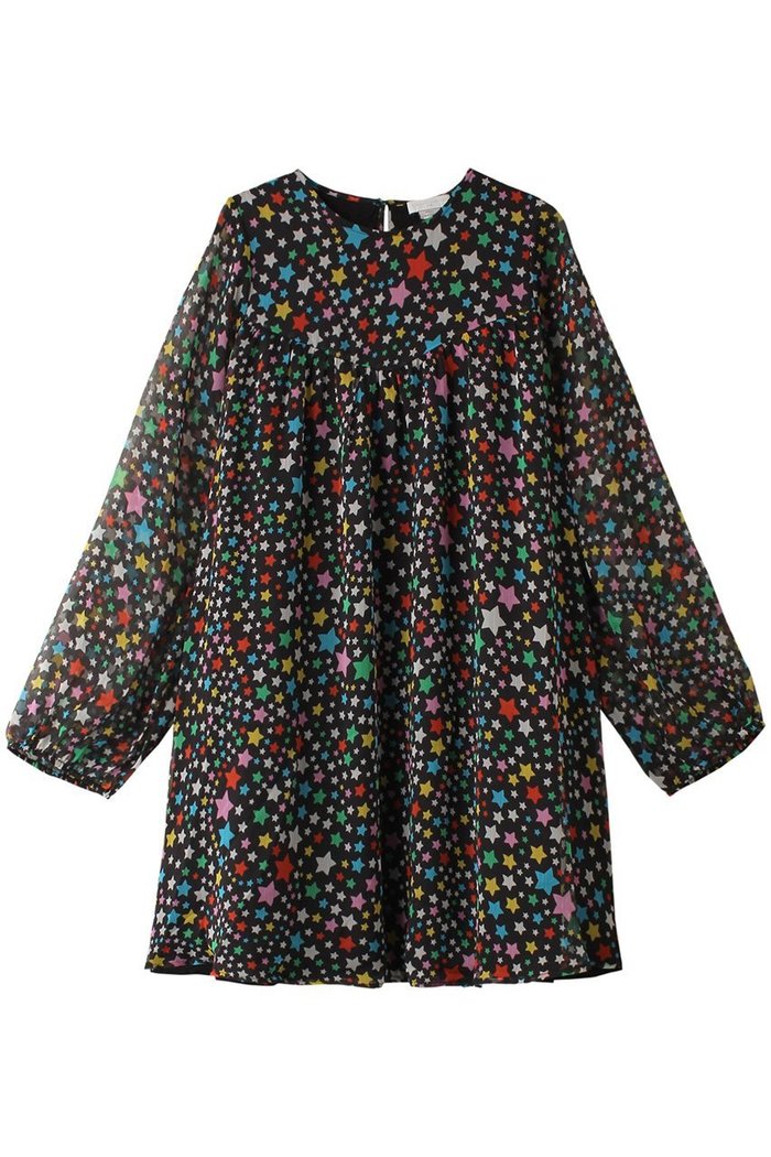 【ステラ マッカートニー/STELLA McCARTNEY / KIDS】の【KIDS】スタープリント ウーブンドレス インテリア・キッズ・メンズ・レディースファッション・服の通販 founy(ファニー) https://founy.com/ ファッション Fashion キッズファッション KIDS ワンピース Dress/Kids カラフル Colorful スリーブ Sleeve プリント Print ロング Long |ID: prp329100004145854 ipo3291000000028482911