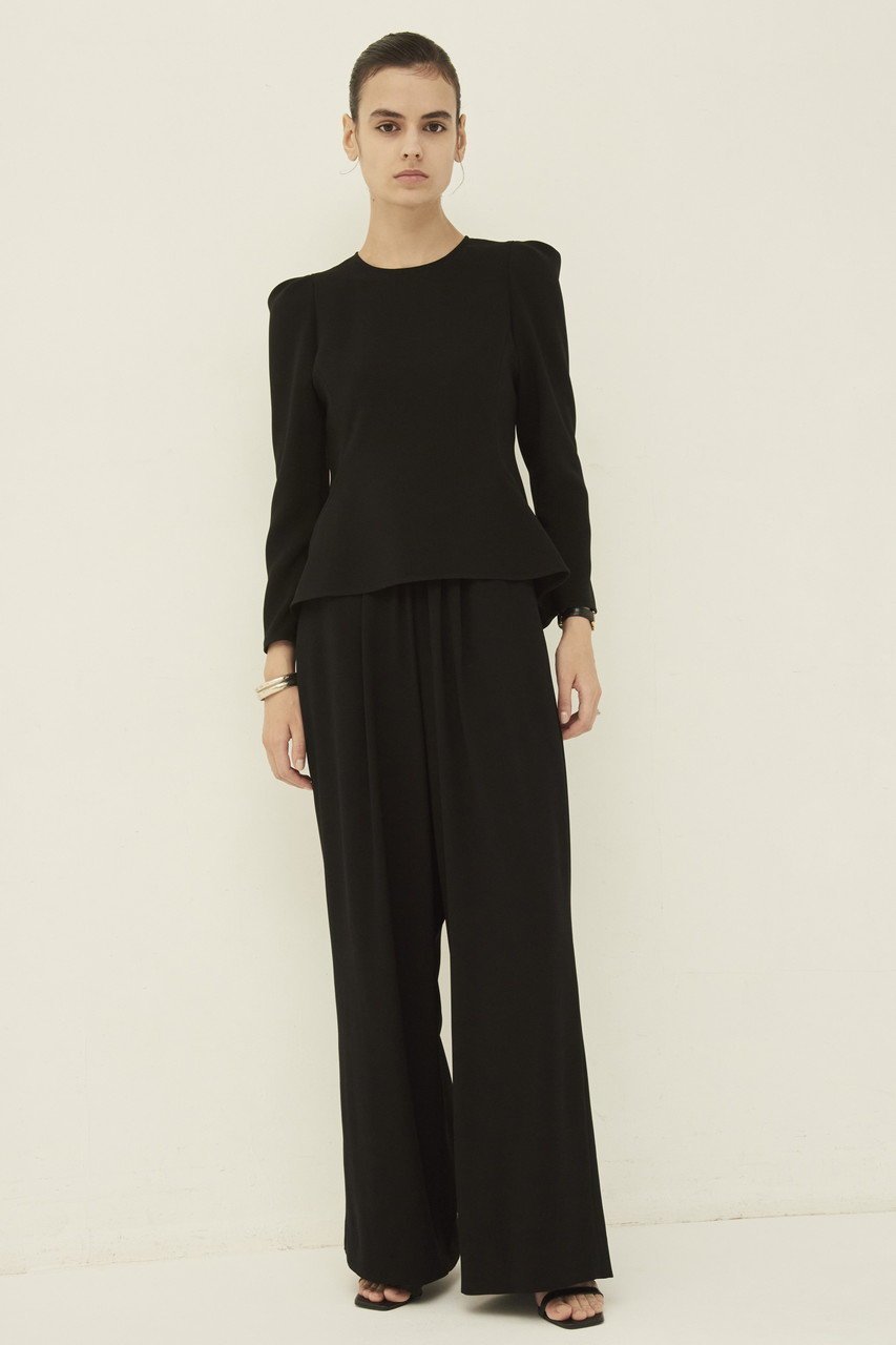 【エムダブリュー/MW】のトリアセテート(H)フレアブラウス 人気、トレンドファッション・服の通販 founy(ファニー) 　ファッション　Fashion　レディースファッション　Fashion for Women　トップス・カットソー　Cut & Sew Tops　シャツ・ブラウス・オフィスカジュアル　Elegant Blouses & Button-Ups　ストレッチ　Stretch, Stretchy Fabric　スリーブ　Sleeve, Long Sleeve / Short Sleeve　フェミニン　Feminine, Girly　フレア　Flare, Flared　ロング　Long, Long-Length　エレガント 上品　Elegant　other-6|ID: prp329100004145855 ipo3291000000032889668