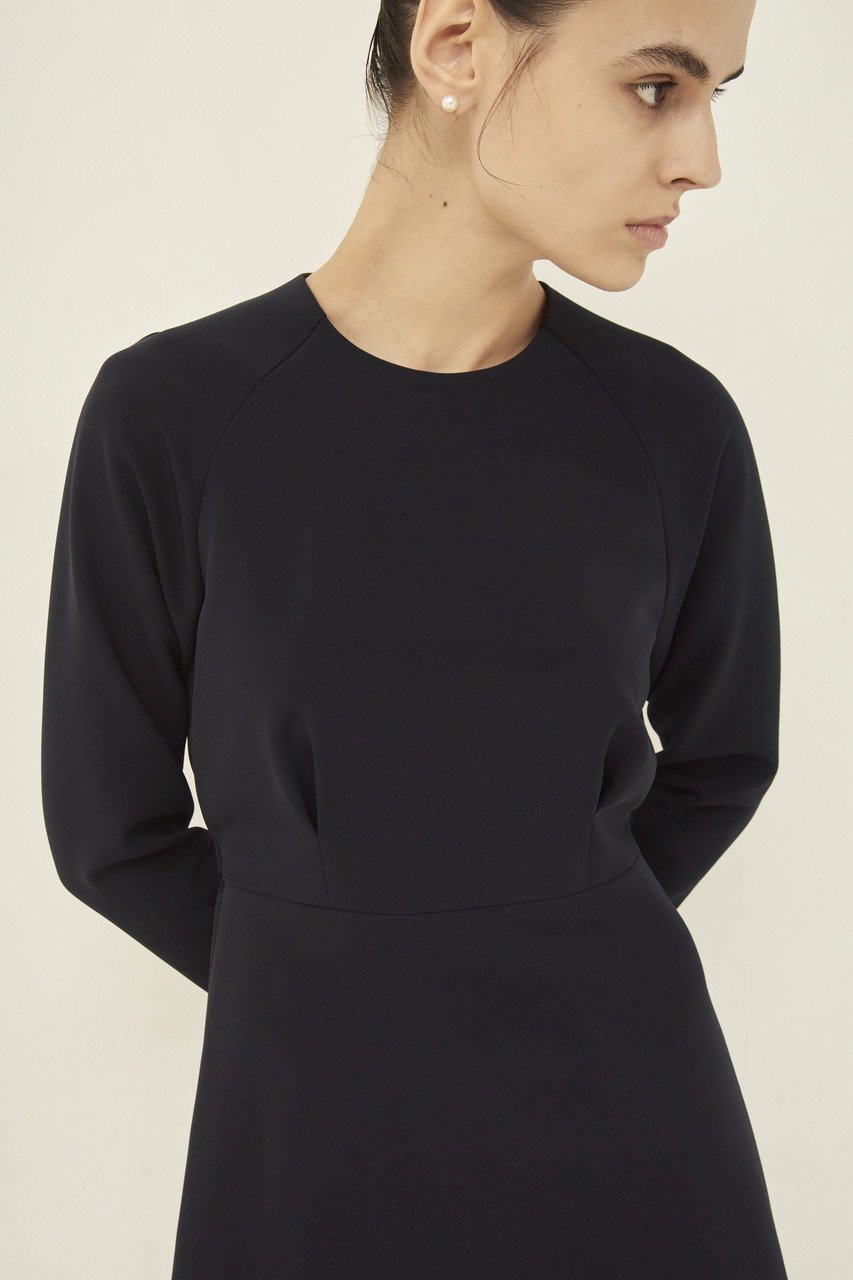 【エムダブリュー/MW】のトリアセテート(S) タックフレアドレス 人気、トレンドファッション・服の通販 founy(ファニー) 　ファッション　Fashion　レディースファッション　Fashion for Women　ワンピース　Dresses　フォーマル・パーティードレス・結婚式用ドレス　Elegant & Casual Dresses　チュニック　Tunic Tops & Dresses　オケージョン　Occasion Wear　チュニック　Tunic, Long Top　ドレス　Dress, One-Piece　フェミニン　Feminine, Girly　フレア　Flare, Flared　other-7|ID: prp329100004145856 ipo3291000000032888010