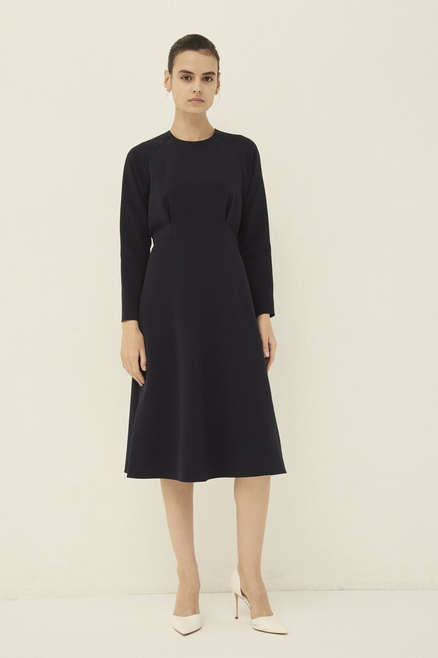 【エムダブリュー/MW】のトリアセテート(S) タックフレアドレス 人気、トレンドファッション・服の通販 founy(ファニー) 　ファッション　Fashion　レディースファッション　Fashion for Women　ワンピース　Dresses　フォーマル・パーティードレス・結婚式用ドレス　Elegant & Casual Dresses　チュニック　Tunic Tops & Dresses　オケージョン　Occasion Wear　チュニック　Tunic, Long Top　ドレス　Dress, One-Piece　フェミニン　Feminine, Girly　フレア　Flare, Flared　other-8|ID: prp329100004145856 ipo3291000000032888012